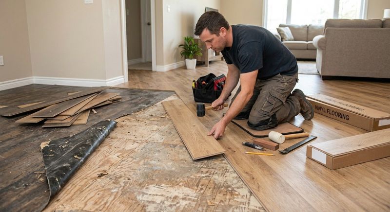 Lvp Flooring Installation in Austin, TX